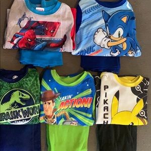 Boys 4/5 pajama lot